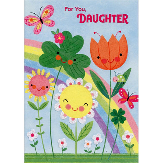 Juvenile St. Patrick's Day Card for Daughter