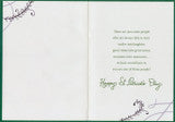 Shamrocks and Vines St. Patrick's Day Card