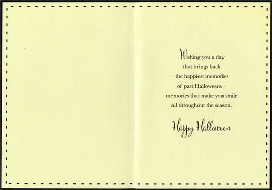 Our Wishes Halloween Card