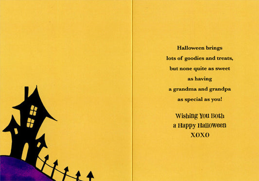 Halloween Card - Grandpa and Grandpa From Child
