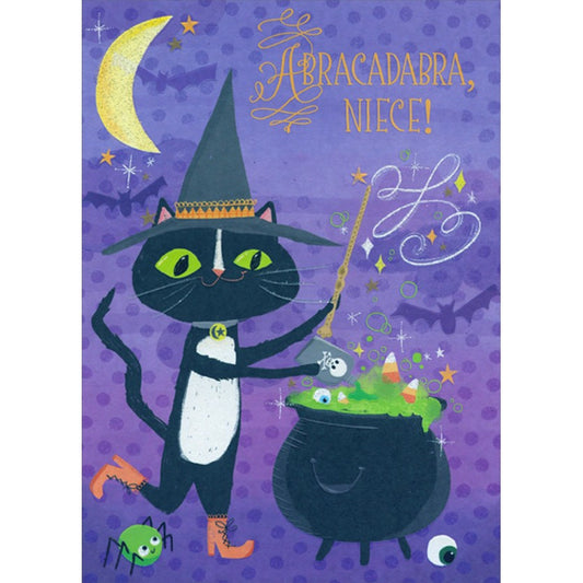 Niece Halloween Card