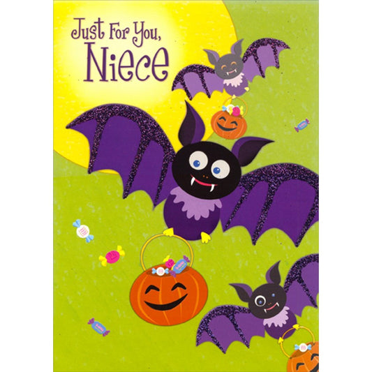 Happy Halloween Niece Card