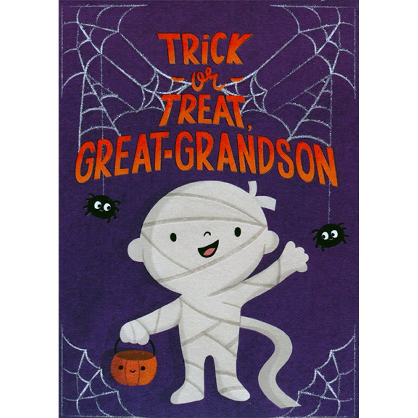 Young Great-Grandson Halloween Card