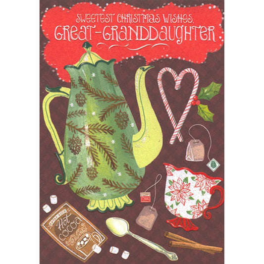 Great-Granddaughter Christmas Card
