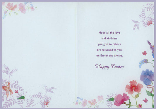 Religious Easter Card for Minister and Family