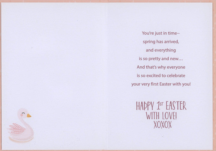 First Easter Card for Granddaughter