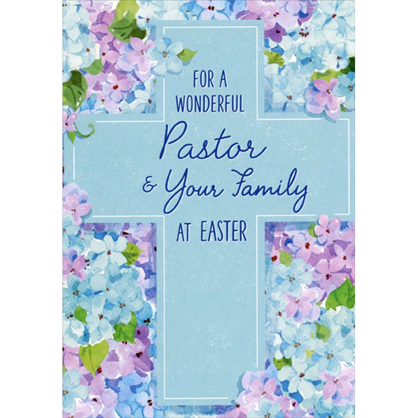 Pastor and Family Easter Card