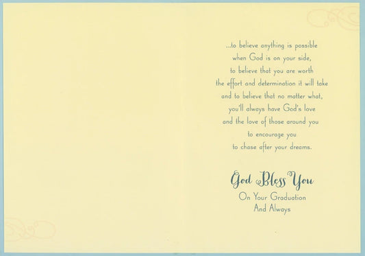 Religious Graduation Card