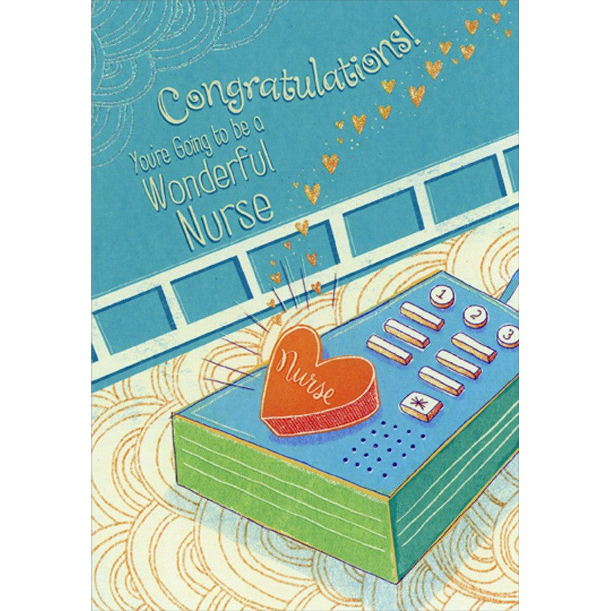 Nursing Degree Graduation Card