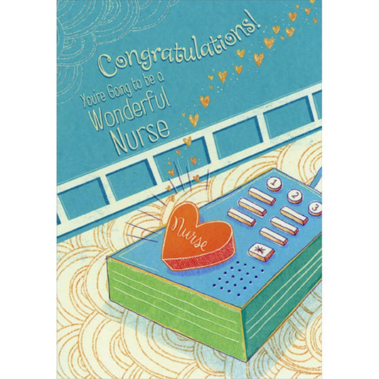 Nursing Degree Graduation Card