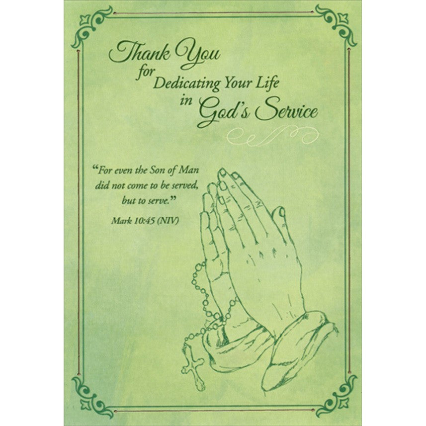 In God’s Service