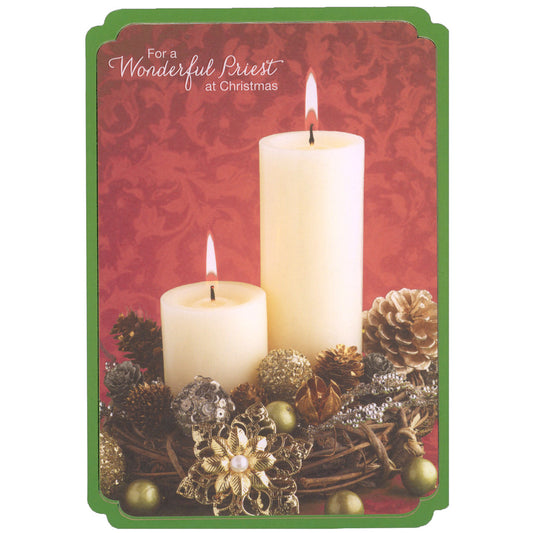 Priest Christmas Card