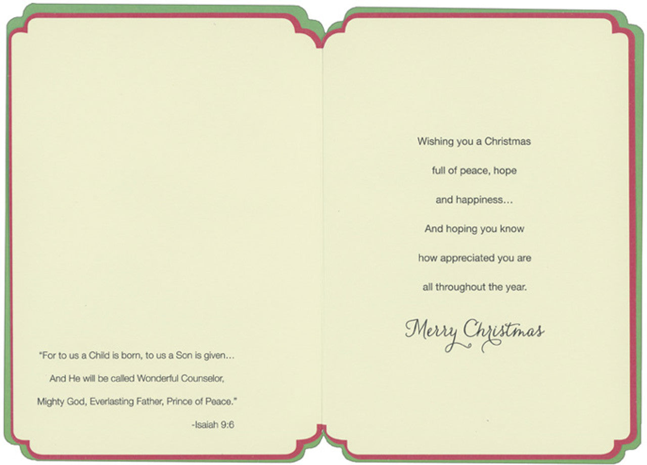 Priest Christmas Card