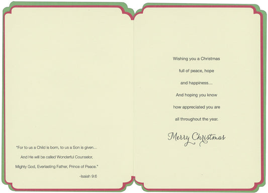 Priest Christmas Card