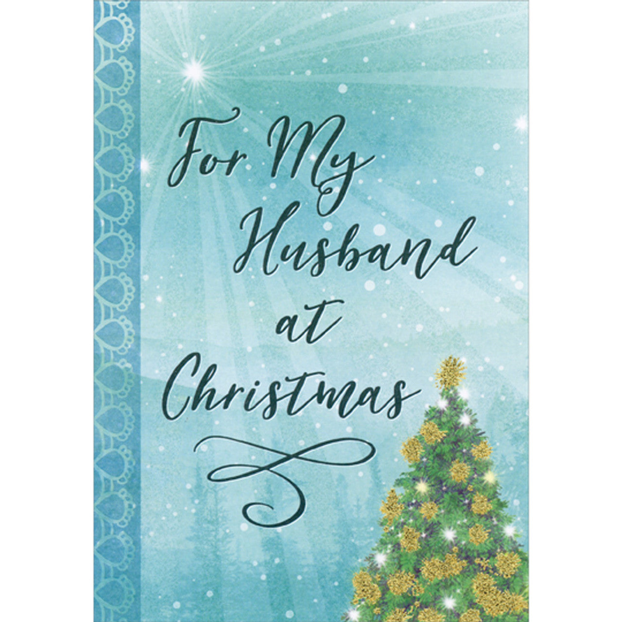 Husband Religious Christmas Card