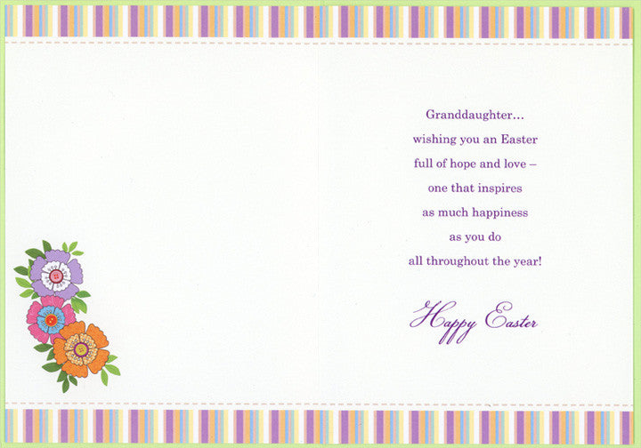 Easter Card for Granddaughter