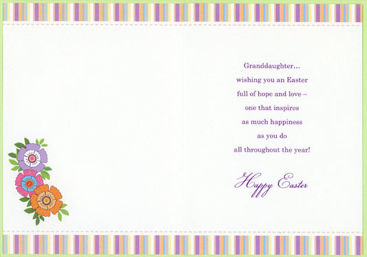 Easter Card for Granddaughter