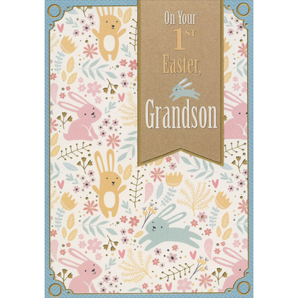 First Easter Card for Baby Grandson