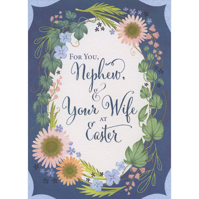 Easter Card for Nephew and Wife