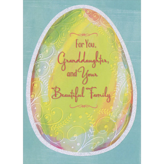 Easter Card for Granddaughter and Family