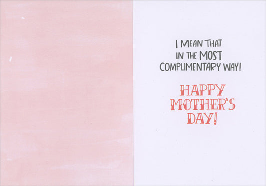 You Are One Bad Mother: Sign of the Horns Hand Signal Funny / Humorous Mother's Day Card