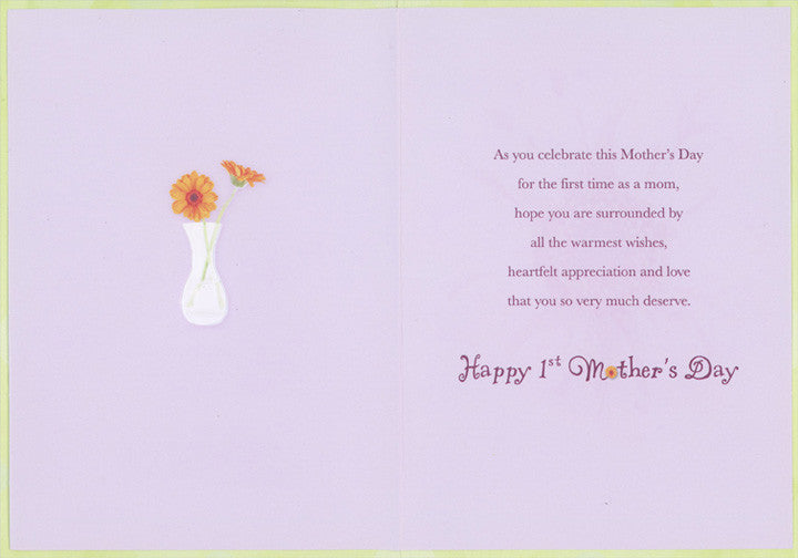 First Mother's Day Card for New Mom