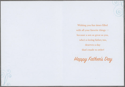Father's Day Card for Son