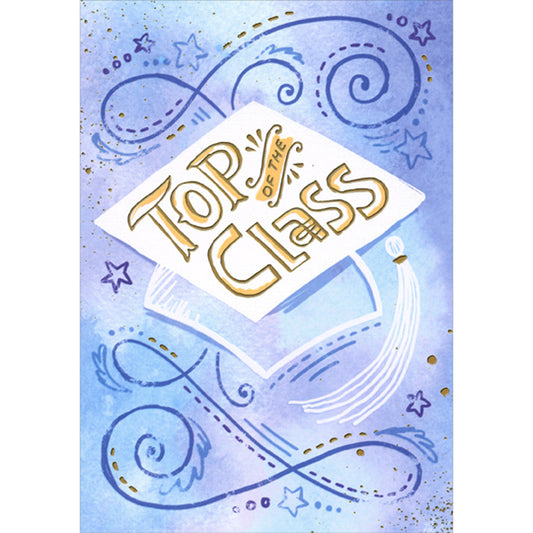 Graduation Congratulations Card for Valedictorian