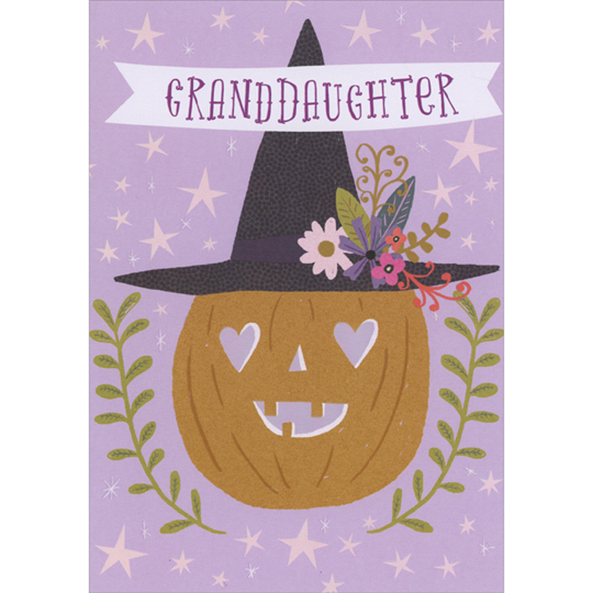 Preteen Granddaughter Halloween Card