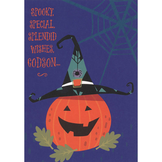 Godson Halloween Card