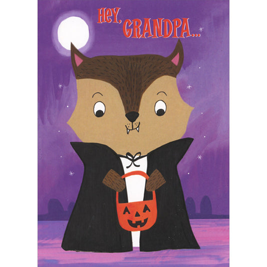 Halloween Card - Grandpa From Child