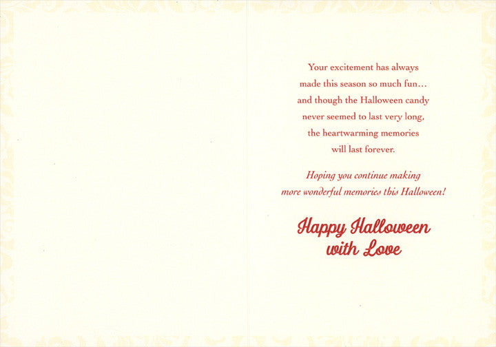 Daughter Halloween Card
