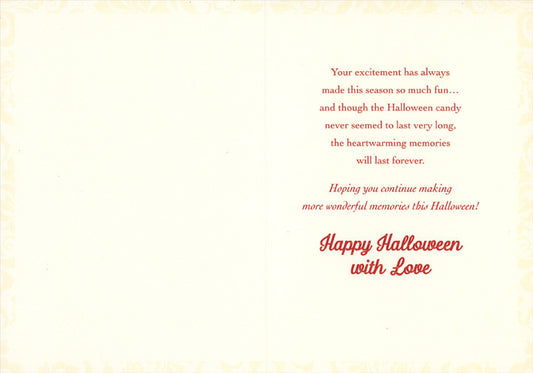 Daughter Halloween Card