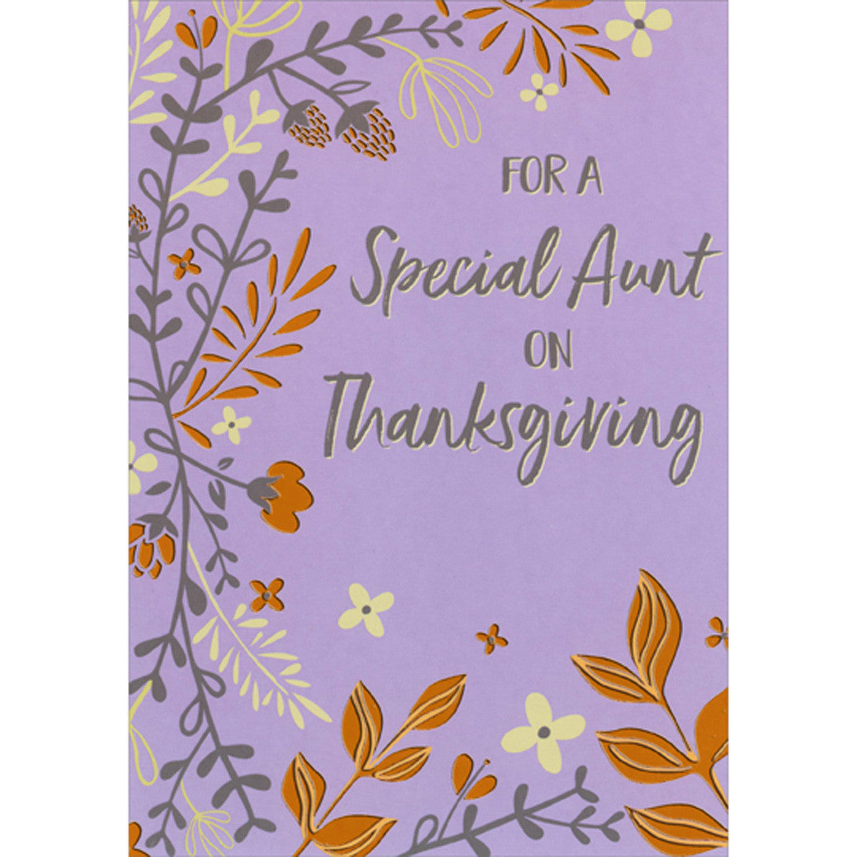 Thanksgiving - Aunt