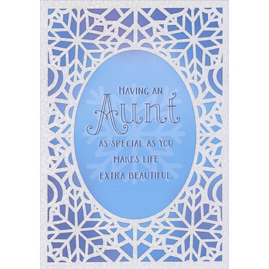 Aunt Christmas Card