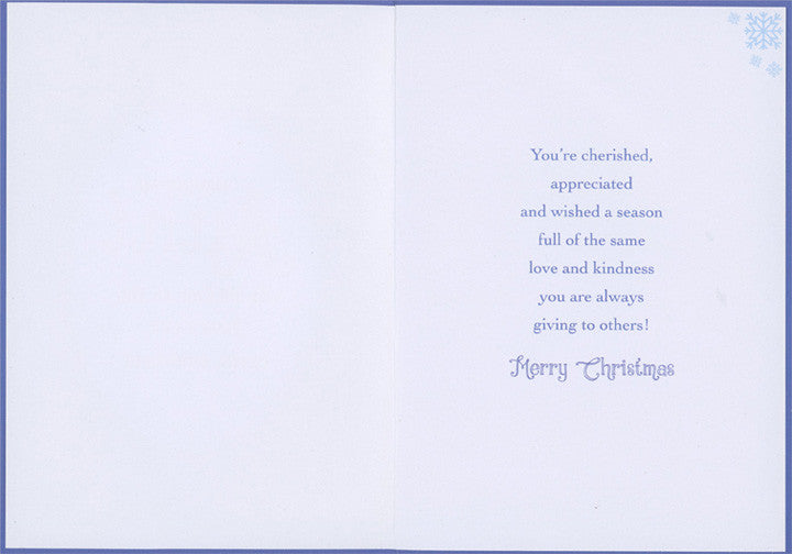 Aunt Christmas Card