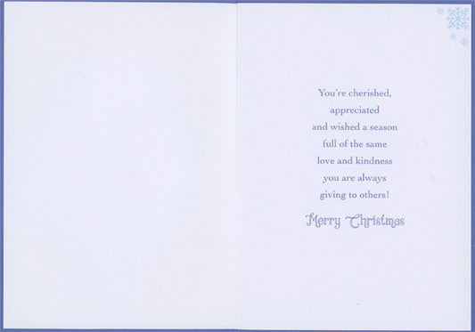 Aunt Christmas Card