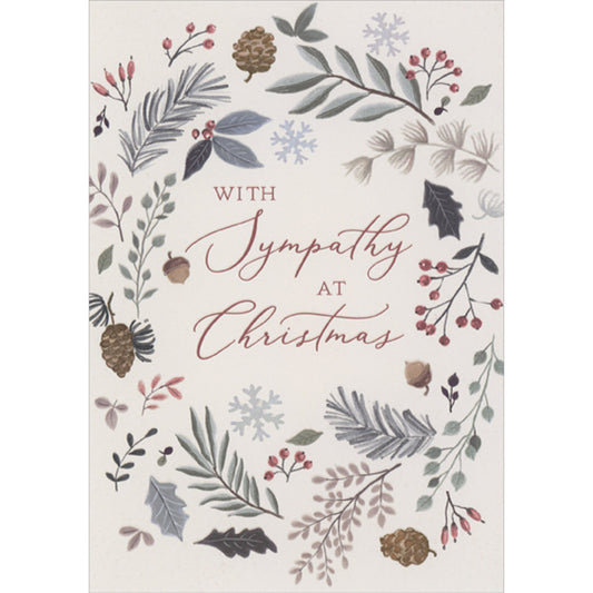 Christmas Card - Sympathy