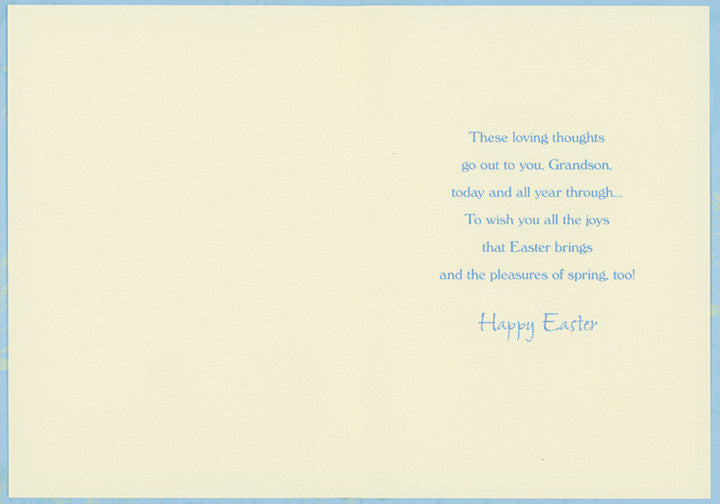 Easter Card for Grandson