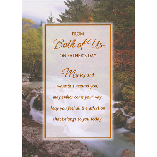 Father's Day Card from Both of Us
