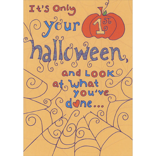 On Your 1st Halloween - Halloween Card