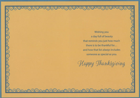 Thanksgiving - Someone Special