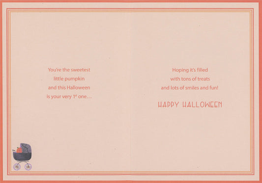 On Your 1st Halloween Card