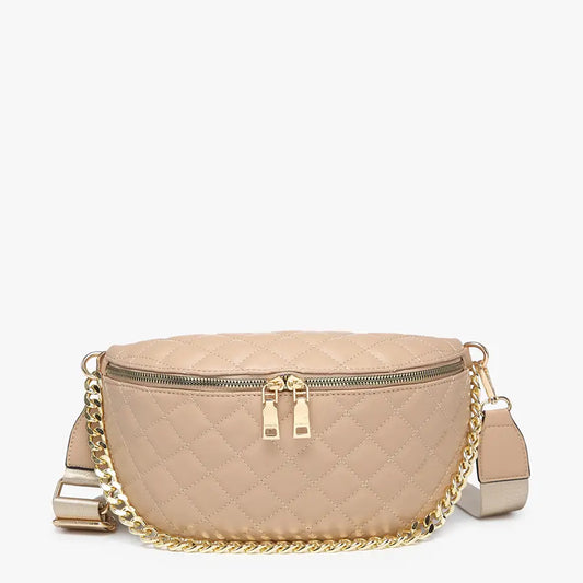Sylvie Vegan Quilted Belt Bag