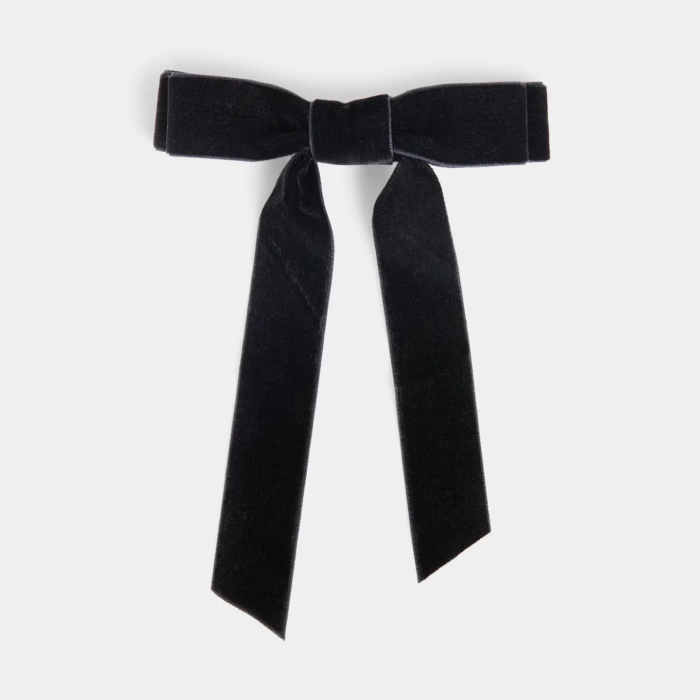 Velvet Bow Hair Clip