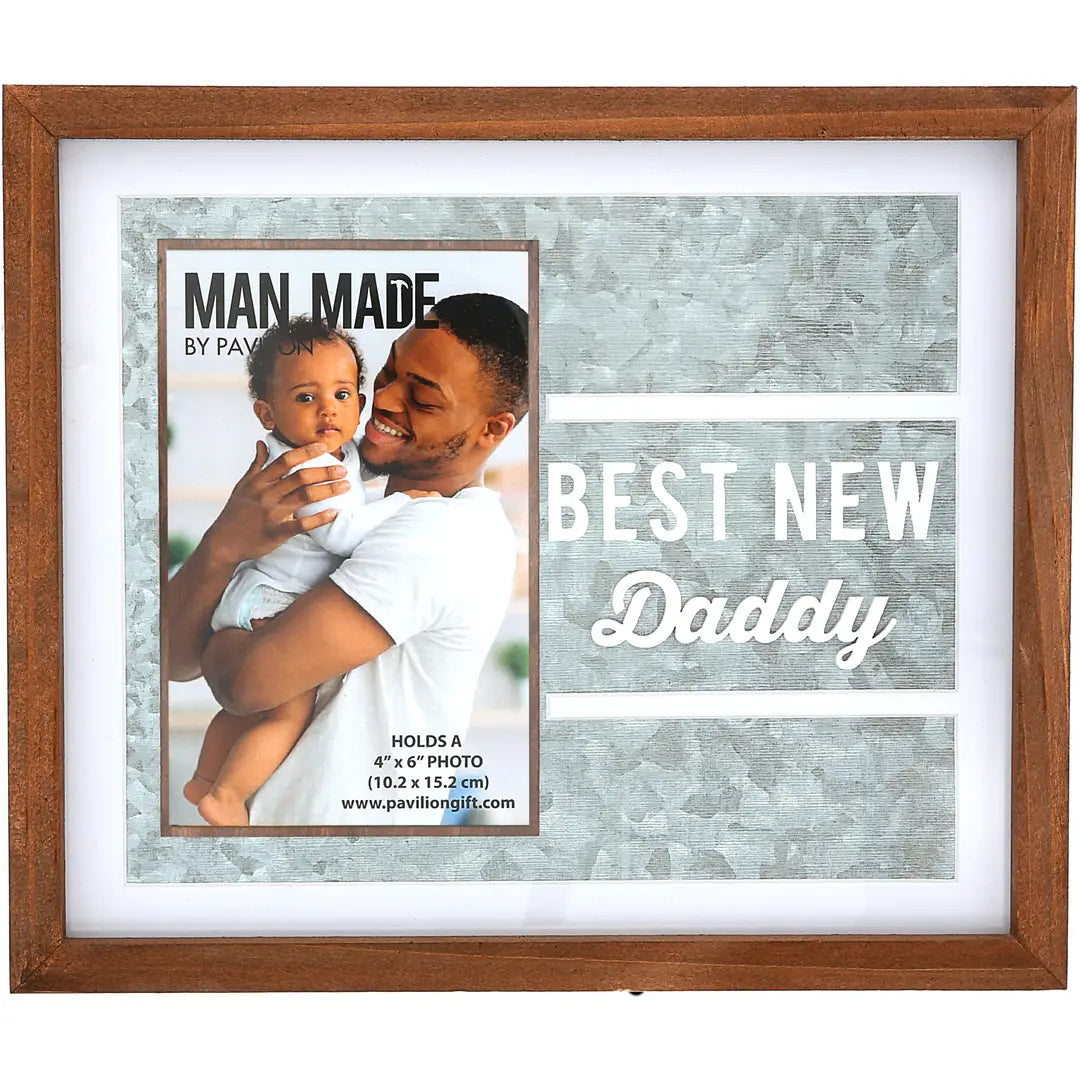New Daddy Frame - 9.75" X 8.25" (Holds 4" X 6" Photo)