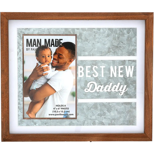New Daddy Frame - 9.75" X 8.25" (Holds 4" X 6" Photo)
