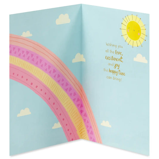 Baby Girl Congrats Card
