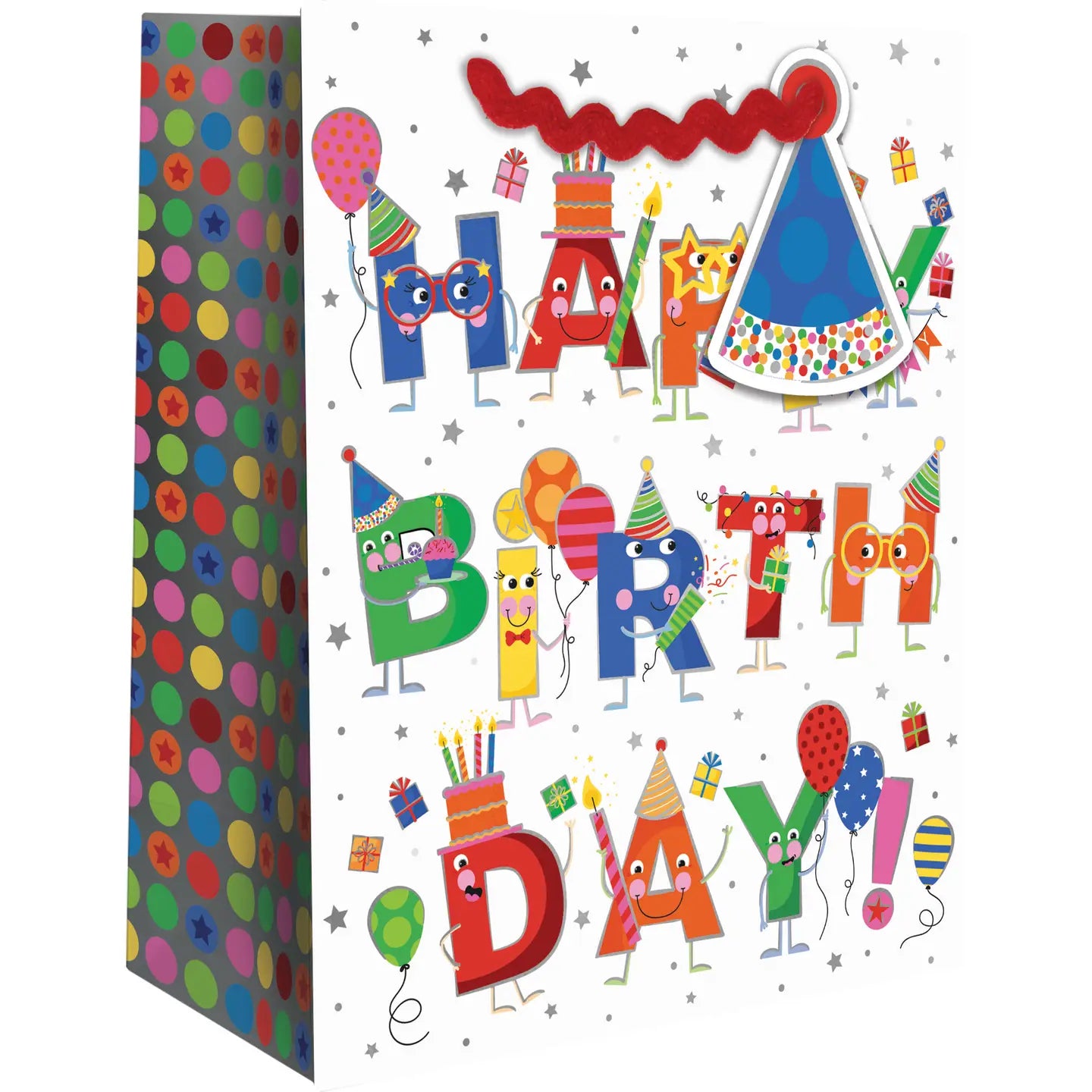Birthday Characters - Small Gift Bag
