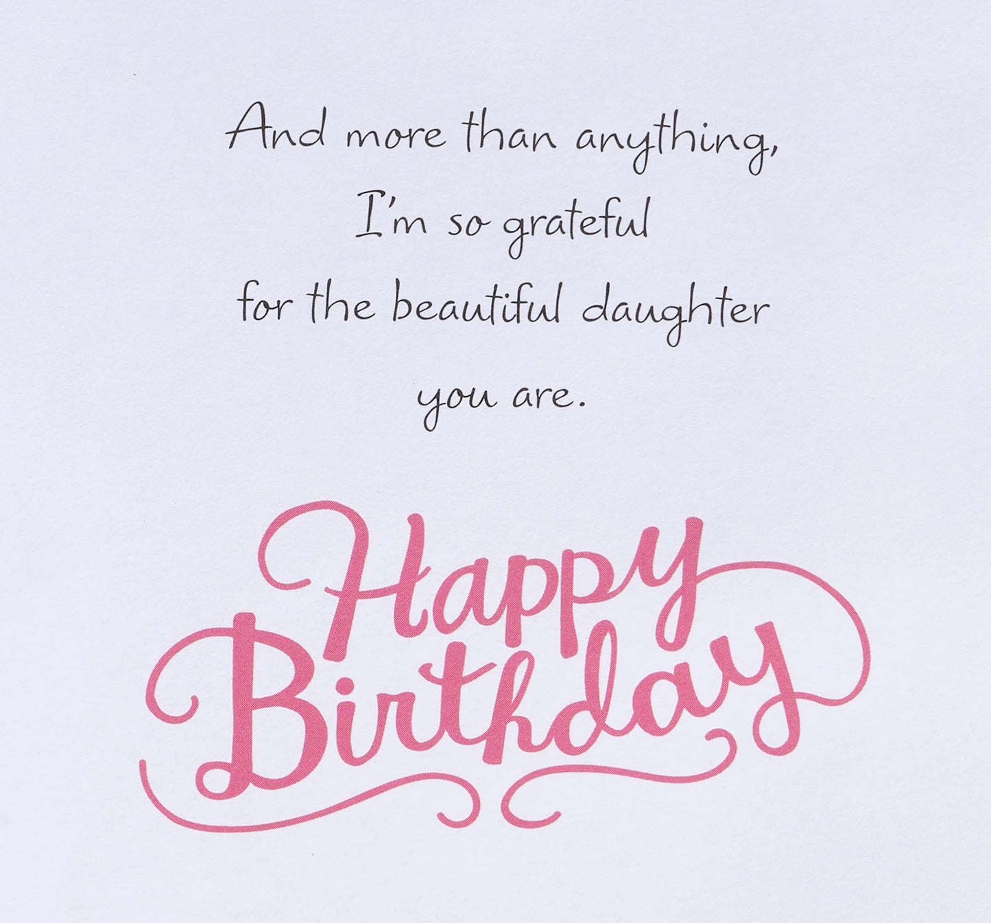 Daughter Birthday Card